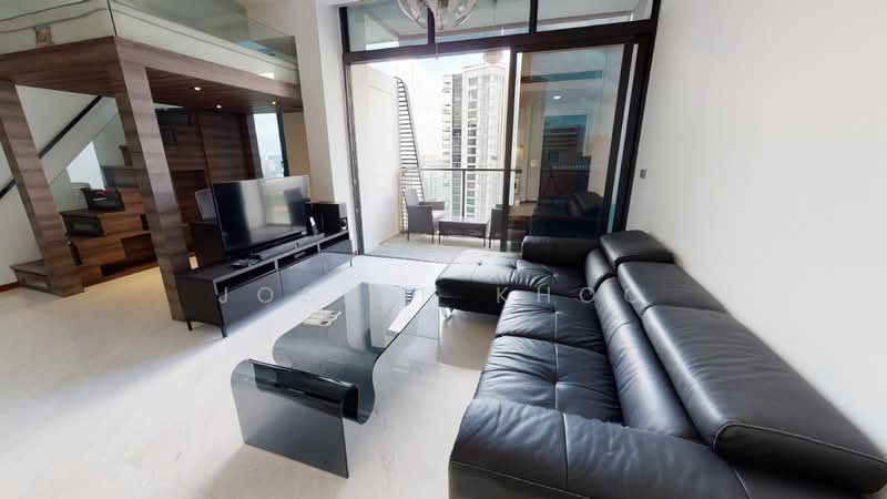 The Scotts Tower, 38 Scotts Road, 2 Bedrooms, 840 sqft, Condominium For Rent, by Joseph Khoo, 500077299 - Living Room - PropertyGuru.com.sg