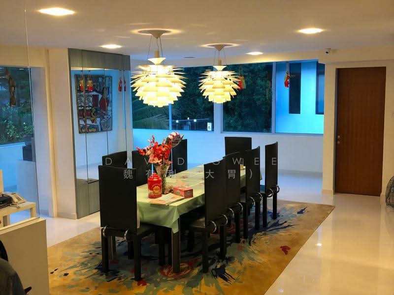Gcba Orchard Chatsworth 39m Frontage Modern Move in Detached Call Davidgwee 81394988 Now! Detached House For Sale at S$ 28,000,000 | PropertyGuru Singapore - Dining Room
