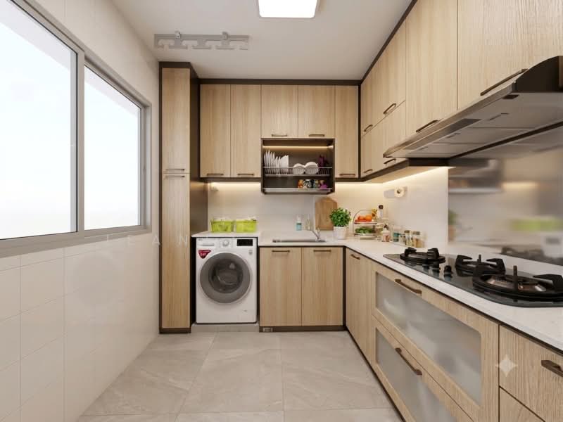 687B Woodlands Drive 75, 687B Woodlands Drive 75, 3 Bedrooms, 1,227 sqft, HDB Flat For Sale, by Jeanette Huang, 500077330 - Kitchen - PropertyGuru.com.sg