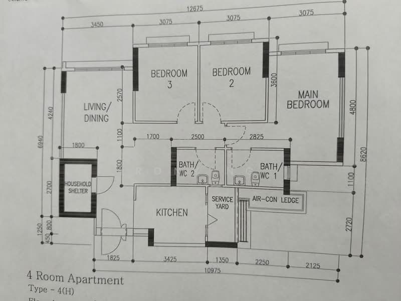 187A Fengshan GreenVille, 187A Bedok North Street 4, 3 Bedrooms, 1,001 sqft, HDB Flat For Sale, by Rony Ng, 500077386 - PropertyGuru.com.sg