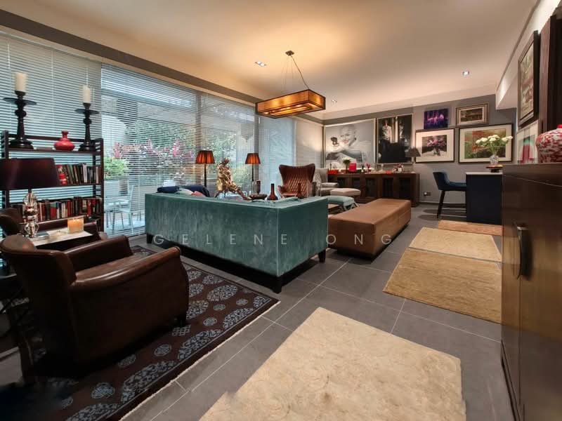 Robertson Blue Apartment For Sale at S$ 3,290,000 | PropertyGuru Singapore - Living Room