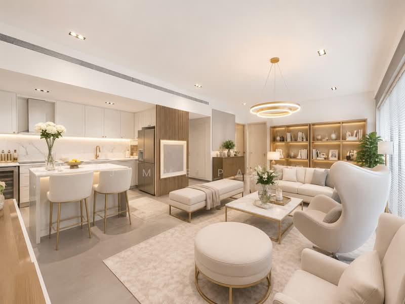 Robertson Blue, 88 Robertson Quay, 2 Bedrooms, 1,464 sqft, Apartment For Sale, by Jimme Pang, 500077456 - Living Room - PropertyGuru.com.sg