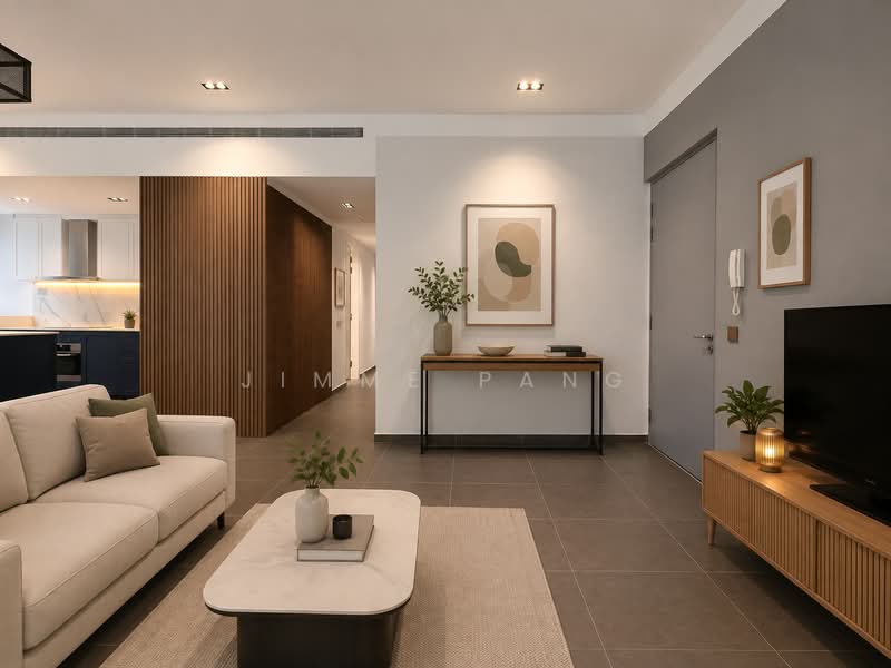 Robertson Blue, 88 Robertson Quay, 2 Bedrooms, 1,464 sqft, Apartment For Sale, by Jimme Pang, 500077456 - Living Room - PropertyGuru.com.sg