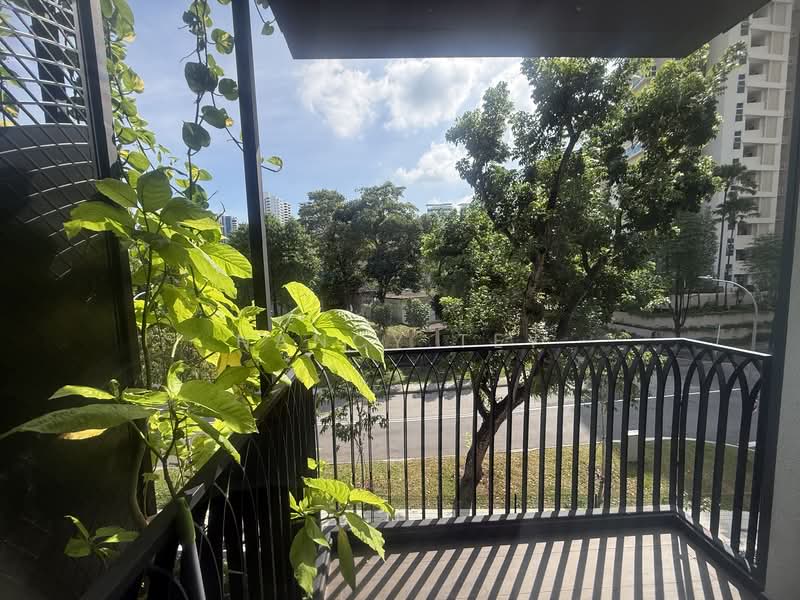 Jervois Mansion, 8 Jervois Close, 3 Bedrooms, 797 sqft, Condominium For Rent, by Nancy Tey, 500077466 - Balcony - PropertyGuru.com.sg