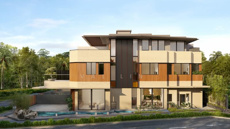 ◤ NEW LIST D11 Brand New Corner Terrace with Lift & Pool @ Dyson Tan Sim Boh Road 1km ACS, Novena Dyson Road Tan Sim Boh Road Chancery, 5 Bedrooms, 5,700 sqft, Corner Terrace For Sale, by Val Lin, 500077497 - Exterior - PropertyGuru.com.sg