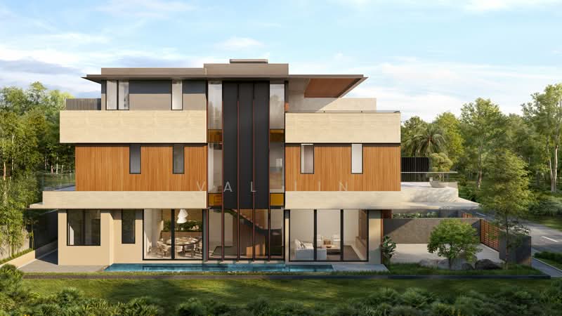 ◤ NEW LIST D11 Brand New Corner Terrace with Lift & Pool @ Dyson Tan Sim Boh Road 1km ACS, Novena Dyson Road Tan Sim Boh Road Chancery, 5 Bedrooms, 5,700 sqft, Corner Terrace For Sale, by Val Lin, 500077497 - Exterior - PropertyGuru.com.sg