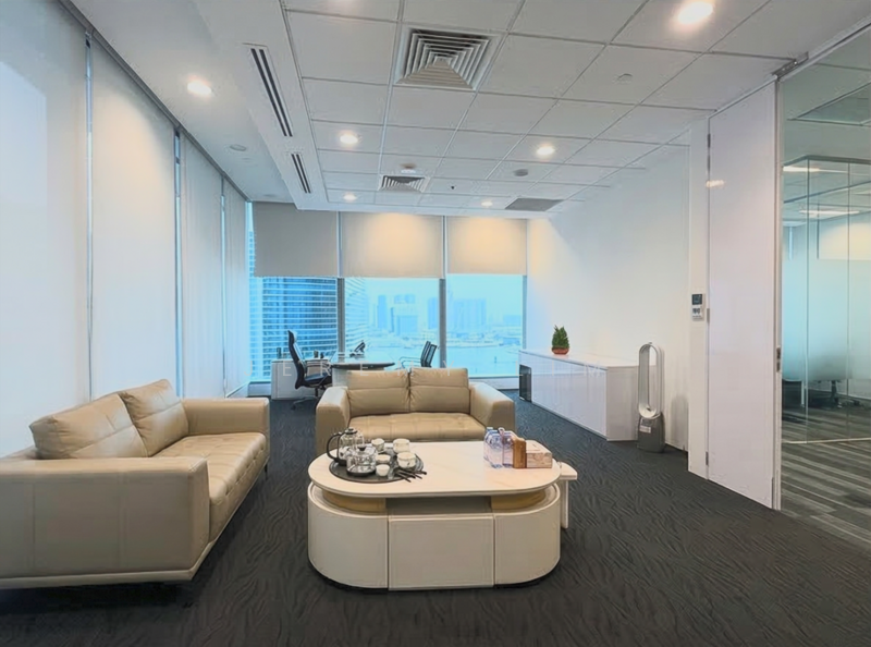 Marina Bay Financial Centre Tower 3, 12 Marina Boulevard, 3,337 sqft, Office For Rent, by Jeremy Lim, 500077540 - Living Room - CommercialGuru.com.sg