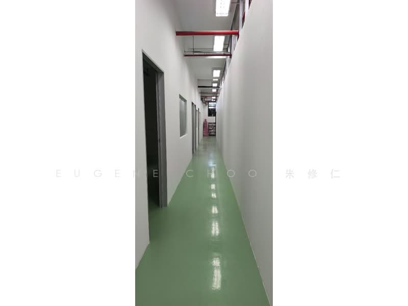 Shun Li Industrial Park, 61 Kaki Bukit Avenue 1, Eunos / Geylang / Paya Lebar, 90 sqft, Factory / Workshop (B2) For Rent, by Eugene Choo 朱修仁, 500077646 - Corridor - CommercialGuru.com.sg