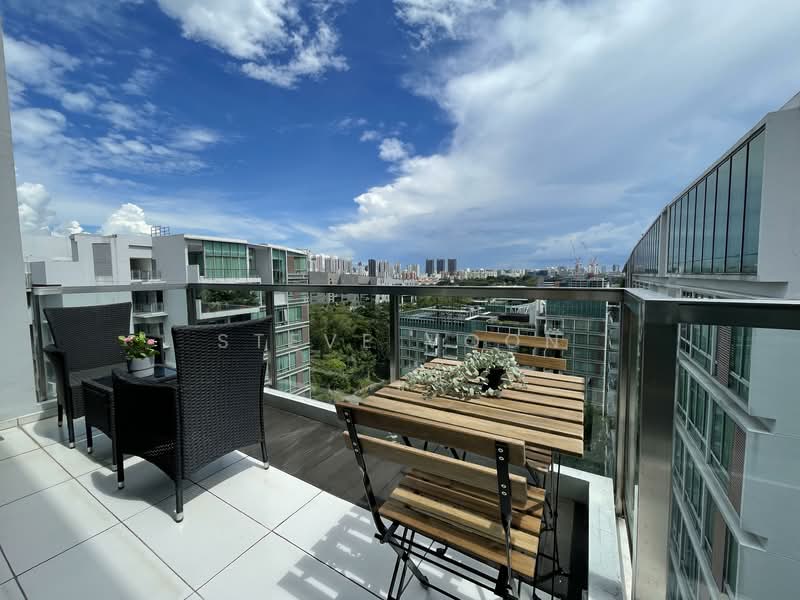 One-North Residences, 7 One-North Gateway, Room Rental, 180 sqft, Apartment For Rent, by Steve Voon, 500077749 - Balcony - PropertyGuru.com.sg