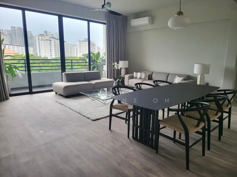 Zion Mansion, 23 Holland Rise, Tanglin / Holland / Bukit Timah, 3 Bedrooms, 1,350 sqft, Apartment For Rent, by Angeline Oh, 500077768 - Living Room - PropertyGuru.com.sg