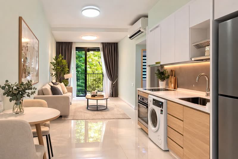 Treasure at Tampines Condominium For Sale at S$ 1,050,000 | PropertyGuru Singapore - Living Room