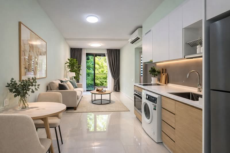 Treasure at Tampines Condominium For Sale at S$ 1,050,000 | PropertyGuru Singapore - Living Room