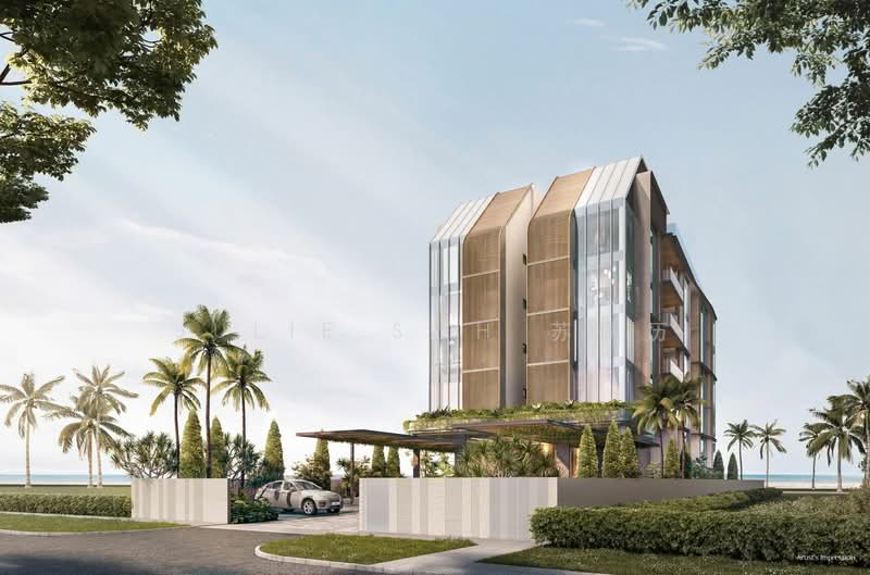 999 yr LeaseHold I Resort Style Beachfront I Brand New Apartment For Sale at S$ 1,780,000 | PropertyGuru Singapore - Exterior