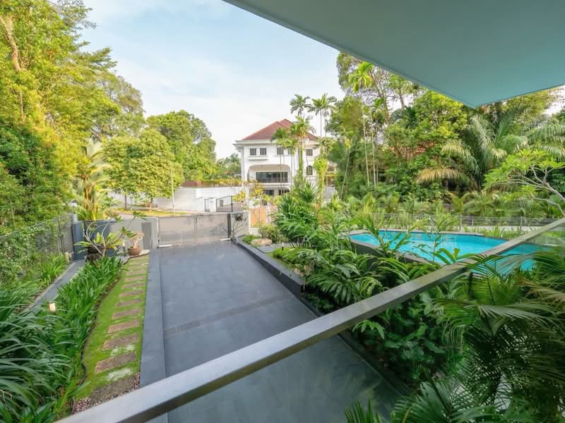 ⭐️RARE MODERN MASTERPIECE IN EWART PARK GCBA: 7-YEAR-OLD 2-STY DETACHED WITH POOL & BASEMENT!⭐️ Detached House For Sale at S$ 33,000,000 | PropertyGuru Singapore - Exterior