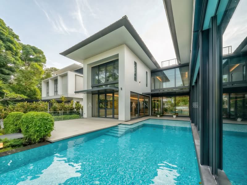 ⭐️RARE MODERN MASTERPIECE IN EWART PARK GCBA: 7-YEAR-OLD 2-STY DETACHED WITH POOL & BASEMENT!⭐️ Detached House For Sale at S$ 33,000,000 | PropertyGuru Singapore - Exterior