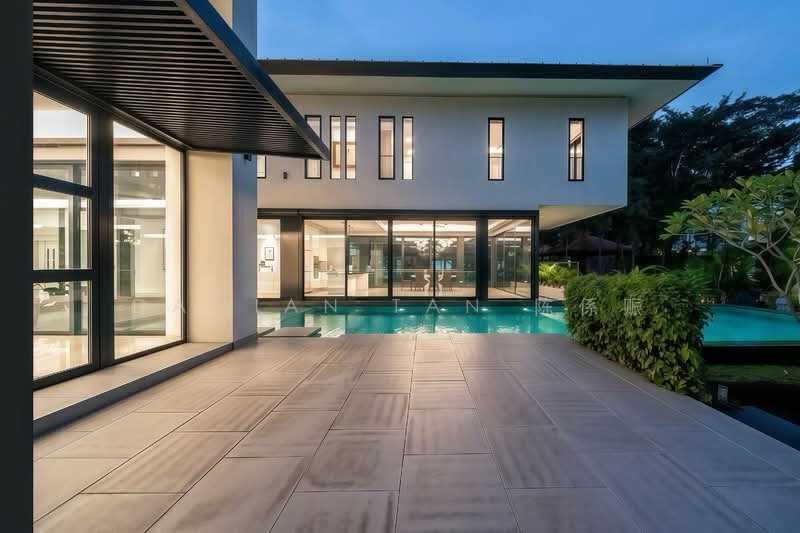 ⭐️RARE MODERN MASTERPIECE IN EWART PARK GCBA: 7-YEAR-OLD 2-STY DETACHED WITH POOL & BASEMENT!⭐️ Detached House For Sale at S$ 33,000,000 | PropertyGuru Singapore - Exterior