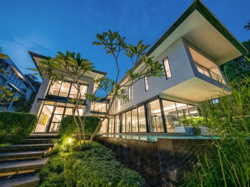 ⭐️RARE MODERN MASTERPIECE IN EWART PARK GCBA: 7-YEAR-OLD 2-STY DETACHED WITH POOL & BASEMENT!⭐️ Detached House For Sale at S$ 33,000,000 | PropertyGuru Singapore - Exterior