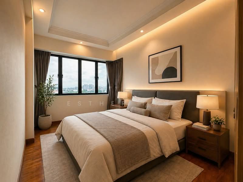 Simsville, 2 Geylang East Avenue 2, 2 Bedrooms, 969 sqft, Condominium For Sale, by Esther Tan, 500077821 - Bedroom - PropertyGuru.com.sg