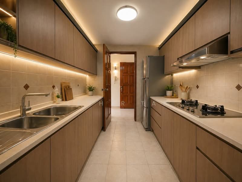 Simsville, 2 Geylang East Avenue 2, 2 Bedrooms, 969 sqft, Condominium For Sale, by Esther Tan, 500077821 - Kitchen - PropertyGuru.com.sg