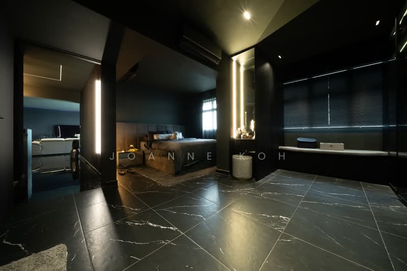 422A Northshore Drive HDB Flat For Sale at S$ 1,400,000 | PropertyGuru Singapore - Master Bedroom with walk in wardrobe