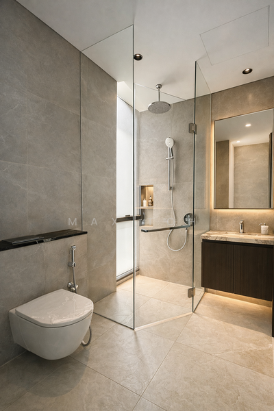 ⭐️⭐️ LANDED7772 @ D05 BRAND NEW 3 STOREY CORNER TERRACE WITH MEZZANINE & ATTIC, PASIR PANJANG, 5 Bedrooms, 5,879 sqft, Corner Terrace For Sale, by Max Toh, 500077897 - Bathroom - PropertyGuru.com.sg
