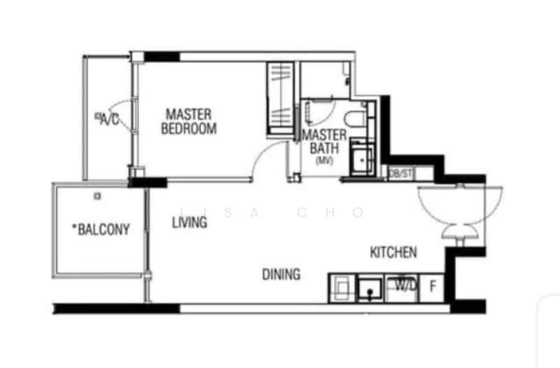 Jervois Mansion, 8 Jervois Close, 1 Bedroom, 495 sqft, Condominium For Rent, by Lisa Cho, 500077931 - PropertyGuru.com.sg