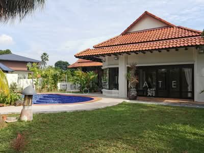For Rent - Tropical Resort-Style Good Class Bungalow Victoria Park Bukit Timah