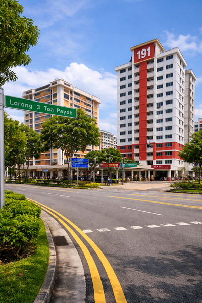 191 Lorong 4 Toa Payoh HDB Flat For Sale at S$ 699,000 | PropertyGuru Singapore - Exterior