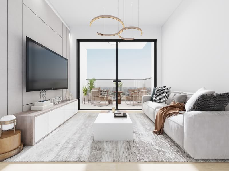 The Alps Residences Condominium For Sale at S$ 1,150,000 | PropertyGuru Singapore - This Photo is Illustration Only.