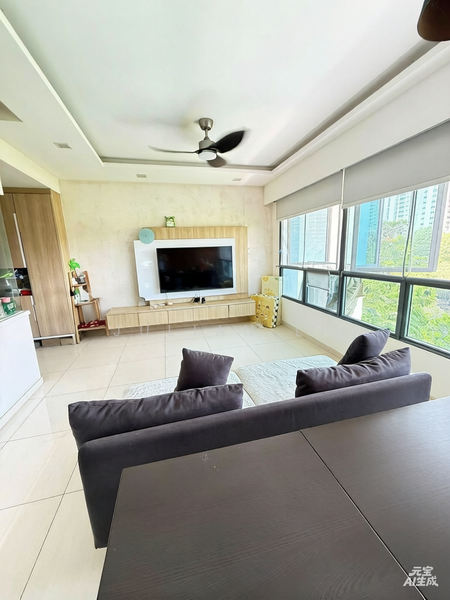 Belysa, 59 Pasir Ris Drive 1, 3 Bedrooms, 969 sqft, Executive Condominium For Rent, by Julian Li, 500078074 - Living Room - PropertyGuru.com.sg