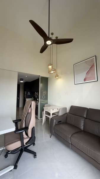 Riverfront Residences, 41 Hougang Avenue 7, 1 Bedroom, 581 sqft, Condominium For Rent, by Andrew Yong, 500078081 - Living Room - PropertyGuru.com.sg