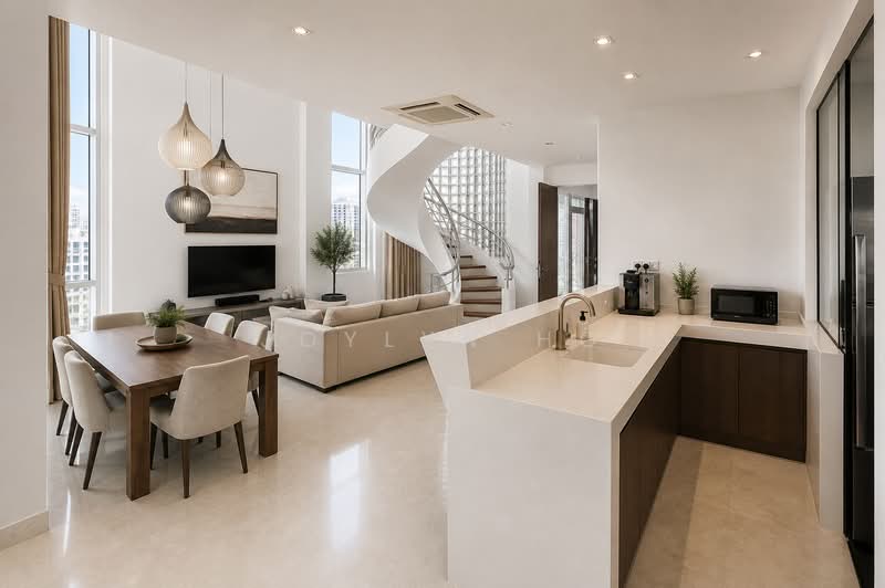 D'Grove Villas, 8A Orange Grove Road, 5 Bedrooms, 5,393 sqft, Condominium For Sale, by Joylyn Ho, 500078162 - Living Room - PropertyGuru.com.sg