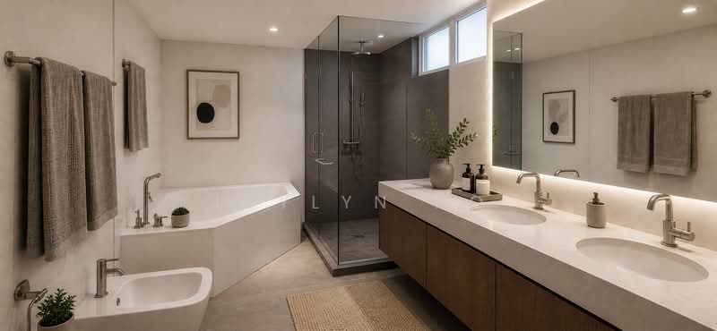 D'Grove Villas, 8A Orange Grove Road, 5 Bedrooms, 5,393 sqft, Condominium For Sale, by Joylyn Ho, 500078162 - Bathroom - PropertyGuru.com.sg