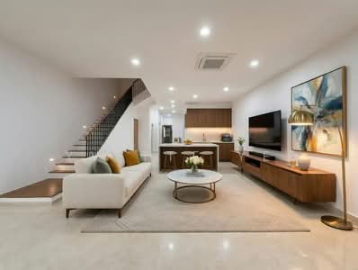 For Sale - ❤️GIANT⚡️Brand New Freehold 3 Lvls Inter-Terrace w Attic & Lift at Macpherson/ Potong Pasir