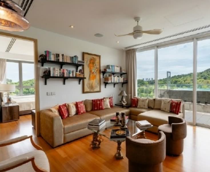 Turquoise, 51 Cove Drive, 4 Bedrooms, 6,900 sqft, Condominium For Rent, by Angelyn Tan, 500078210 - Living Room - PropertyGuru.com.sg
