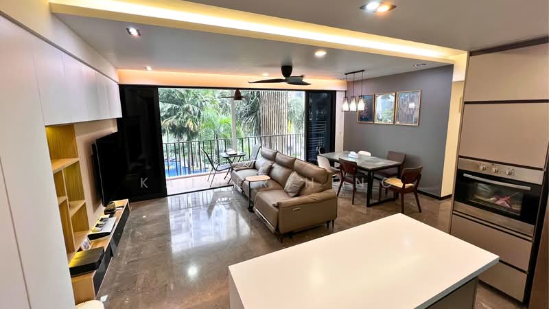 River Isles Condominium For Sale at S$ 2,300,000 | PropertyGuru Singapore - Living Room