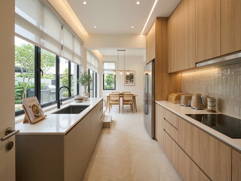 ⭐️PRIME HILLTOP HOUSE FOR REBUILDING! MOTIVATED SELLER! SPECTACULAR UNBLOCKED VIEWS!⭐️ Detached House For Sale at S$ 15,288,000 | PropertyGuru Singapore - Kitchen