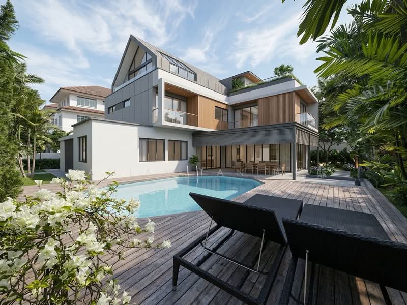 ⭐️PRIME HILLTOP HOUSE FOR REBUILDING! MOTIVATED SELLER! SPECTACULAR UNBLOCKED VIEWS!⭐️ Detached House For Sale at S$ 15,288,000 | PropertyGuru Singapore - Exterior