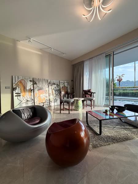 Corals at Keppel Bay Condominium For Sale at S$ 8,280,000 | PropertyGuru Singapore - Living Room