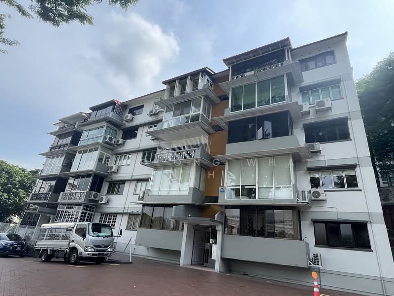 Exterior with ample carpark