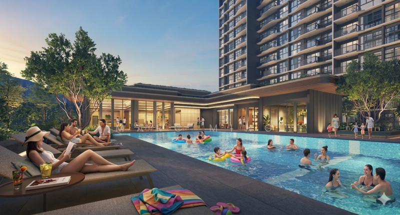Pinery Residences Condominium For Sale at S$ 1,660,000 | PropertyGuru Singapore - Pool