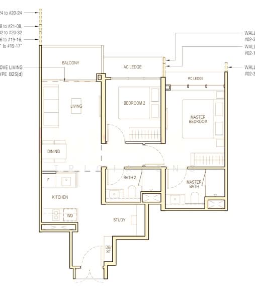 Tembusu Grand, 98 Jalan Tembusu, 2 Bedrooms, 883 sqft, Condominium For Rent, by Tricia Ong, 500078497 - PropertyGuru.com.sg