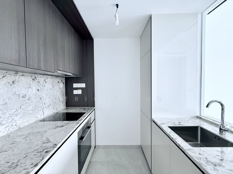 Tembusu Grand, 98 Jalan Tembusu, 2 Bedrooms, 883 sqft, Condominium For Rent, by Tricia Ong, 500078497 - Kitchen - PropertyGuru.com.sg