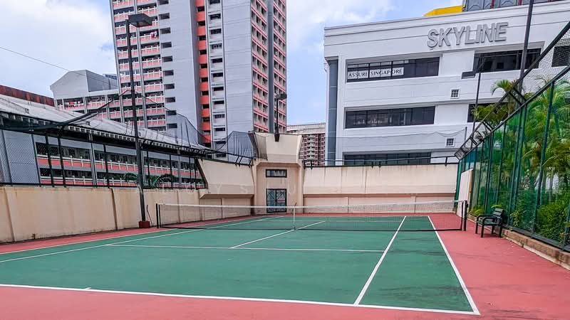 The Bencoolen Apartment For Sale at S$ 1,428,000 | PropertyGuru Singapore - Tennis Court