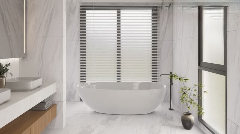 ◤ Bishan Brand New Semi-D with Lift & Pool ❤️ Rare Big Land Wide Frontage 12.7m, 1km Catholic High Semi-Detached House For Sale at S$ 11,800,000 | PropertyGuru Singapore - Bathroom