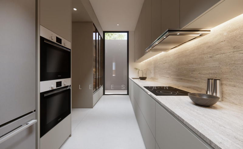 🏆JIA LANDED🏆Auspicious House Number Brand New! Terraced House For Sale at S$ 6,400,000 | PropertyGuru Singapore - Kitchen