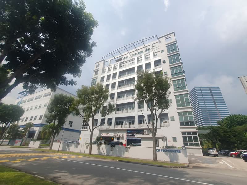 TCH Techcentre, 71 Toh Guan Road East, 2,120 sqft, Light Industrial (B1) For Rent, by Karen Heng, 500078659 - Exterior - CommercialGuru.com.sg
