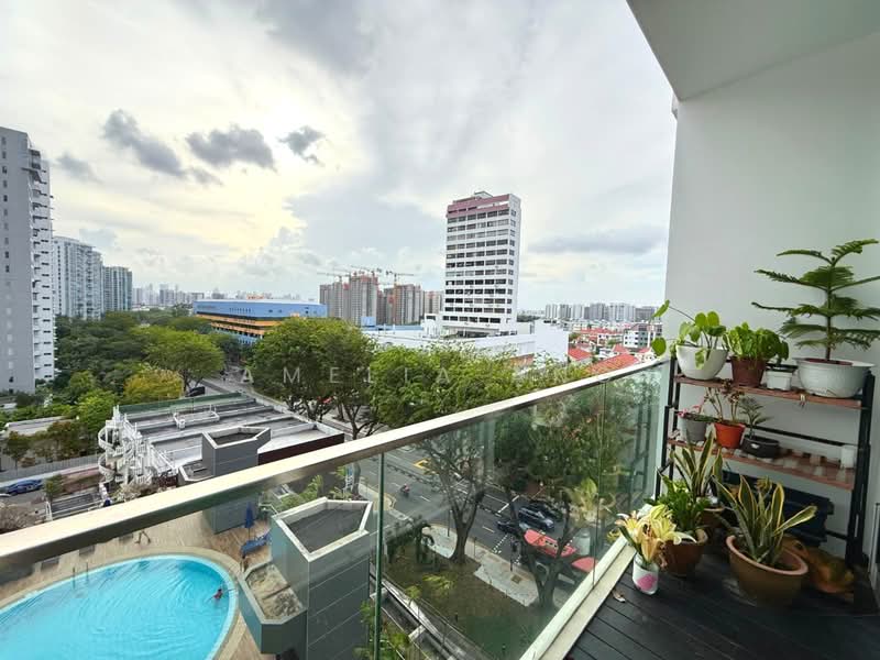 Moda Condominium For Sale at S$ 1,550,000 | PropertyGuru Singapore - Balcony