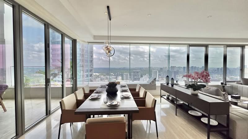Ardmore Residence – Ultra Luxury 4 Bedroom Apartment, , 4 Bedrooms, 3,186 sqft, Condominium For Rent, by Diana Chong, 500078882 - Dining Room - PropertyGuru.com.sg