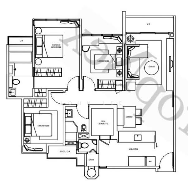 The Cascadia Condominium For Sale at S$ 3,080,000 | PropertyGuru Singapore